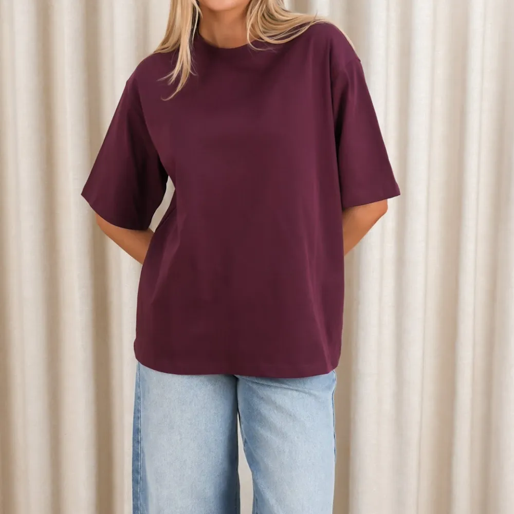 Oversized Boxy Statement Casual Tee
