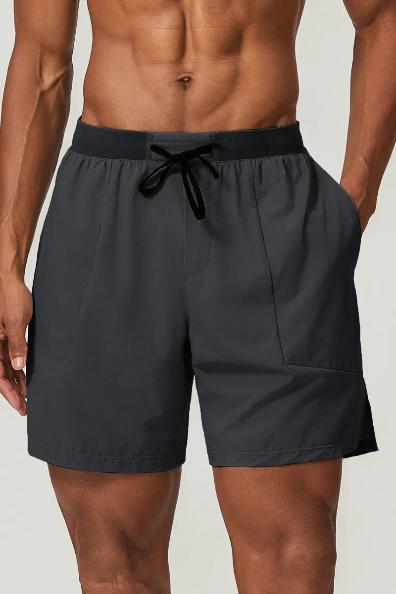 Quick Dry Drawstring Lightweight Athletic Shorts