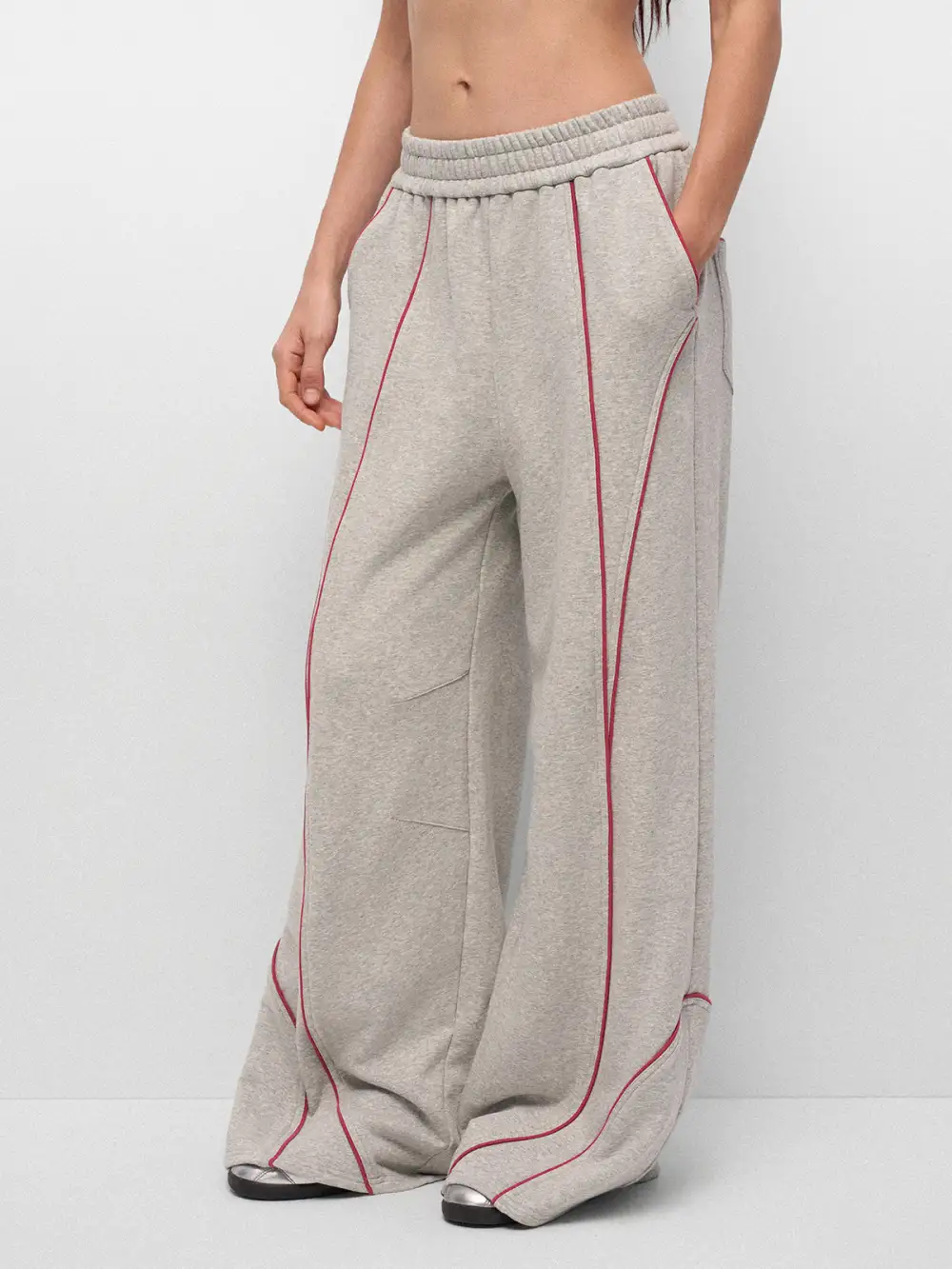 Everyday Contrast-Detail Pants