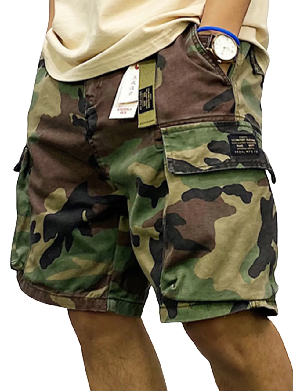 Pocket Relaxed Fit Shorts
