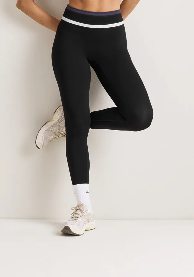 Contrast High Waist Leggings