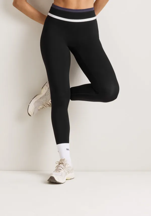 Contrast High Waist Leggings