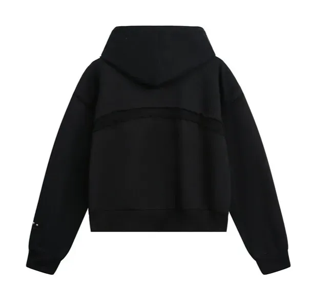 Distressed Casual Hoodie