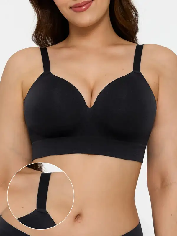Seamless Wireless Shaping Lift Bra