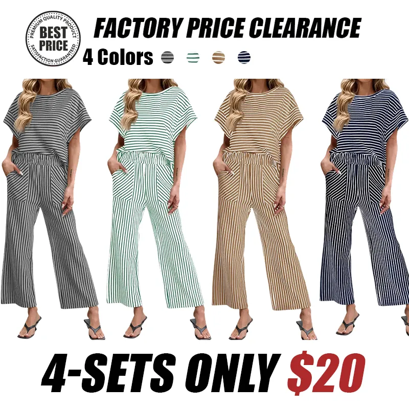 Women's Stripe Set