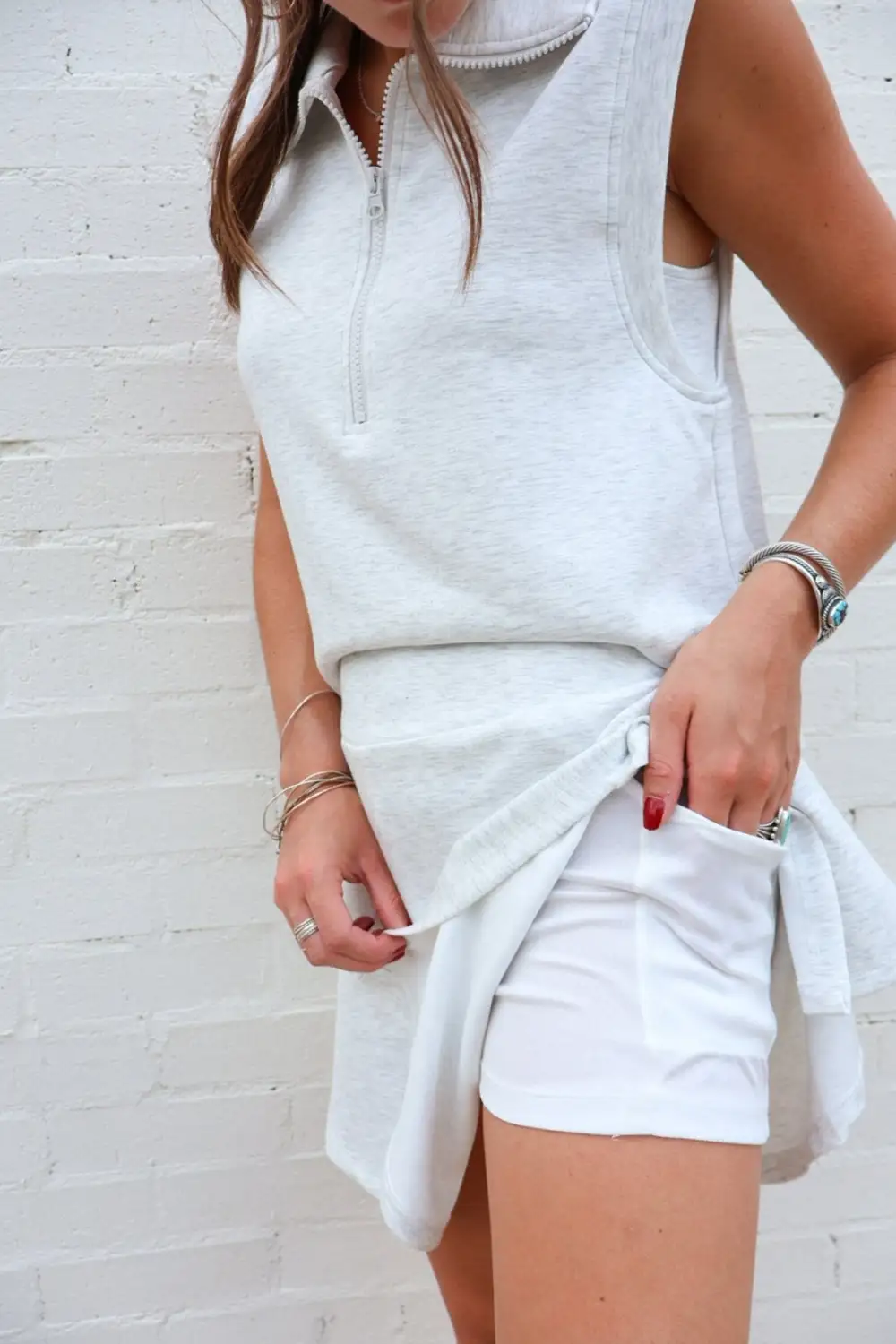 Sleeveless Active Two Piece Set