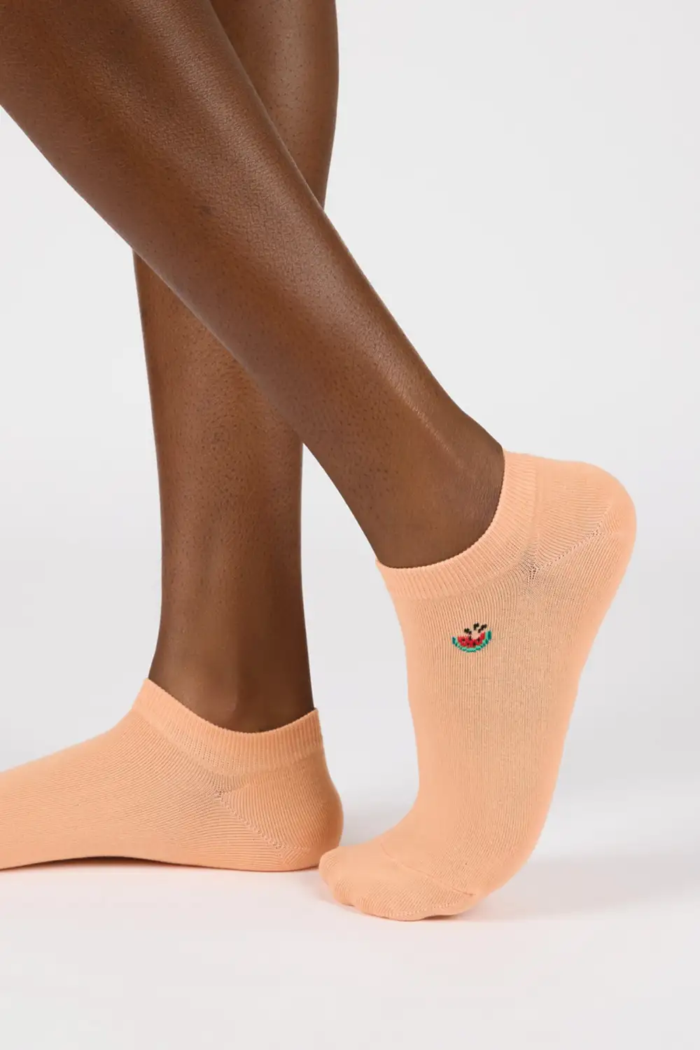 Tiny Watermelon Ankle Socks