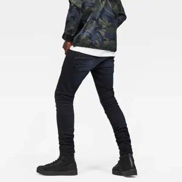 Coated Stretch Super Slim Jeans
