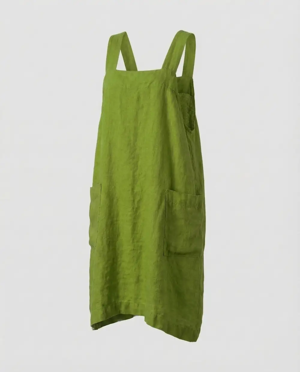 Women's A-Line Square-Neck Belted Boho Dress
