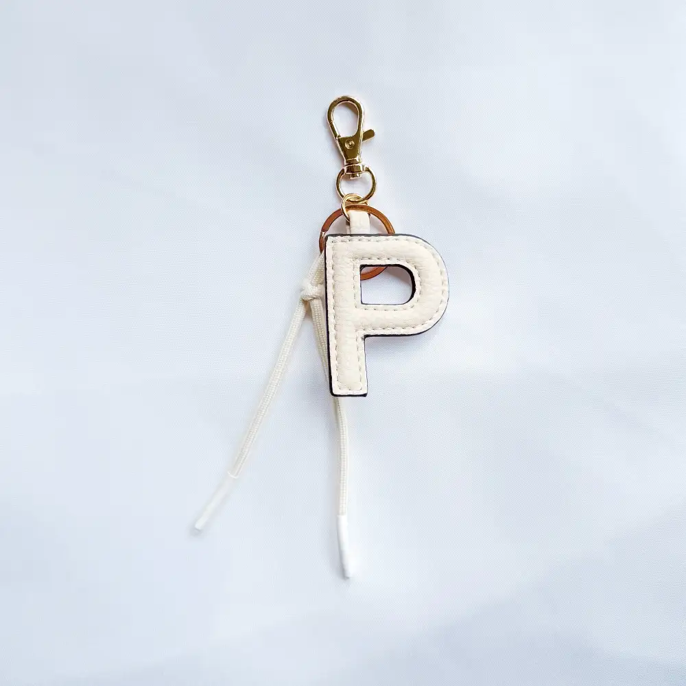 Initial Bag Charm