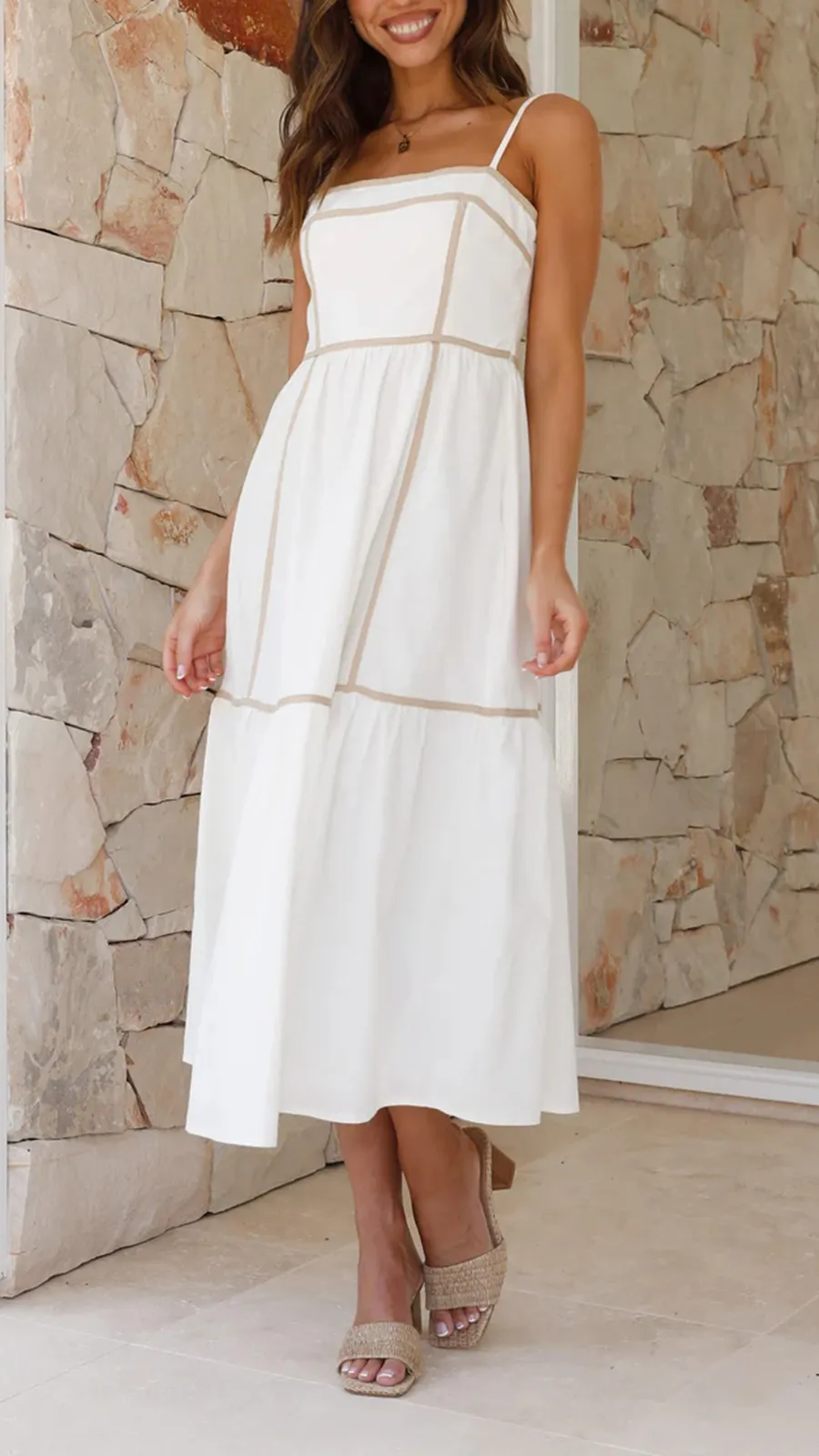 Holiday-Inspired Midi Dress