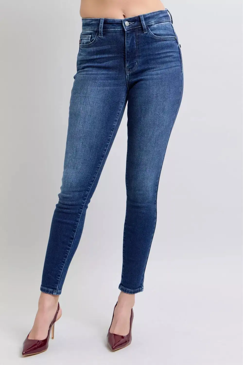 Denim Skinny Fit Pocketed Casual Jeans