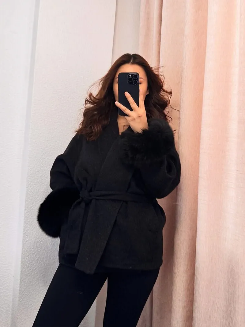 Faux Fur Jacket