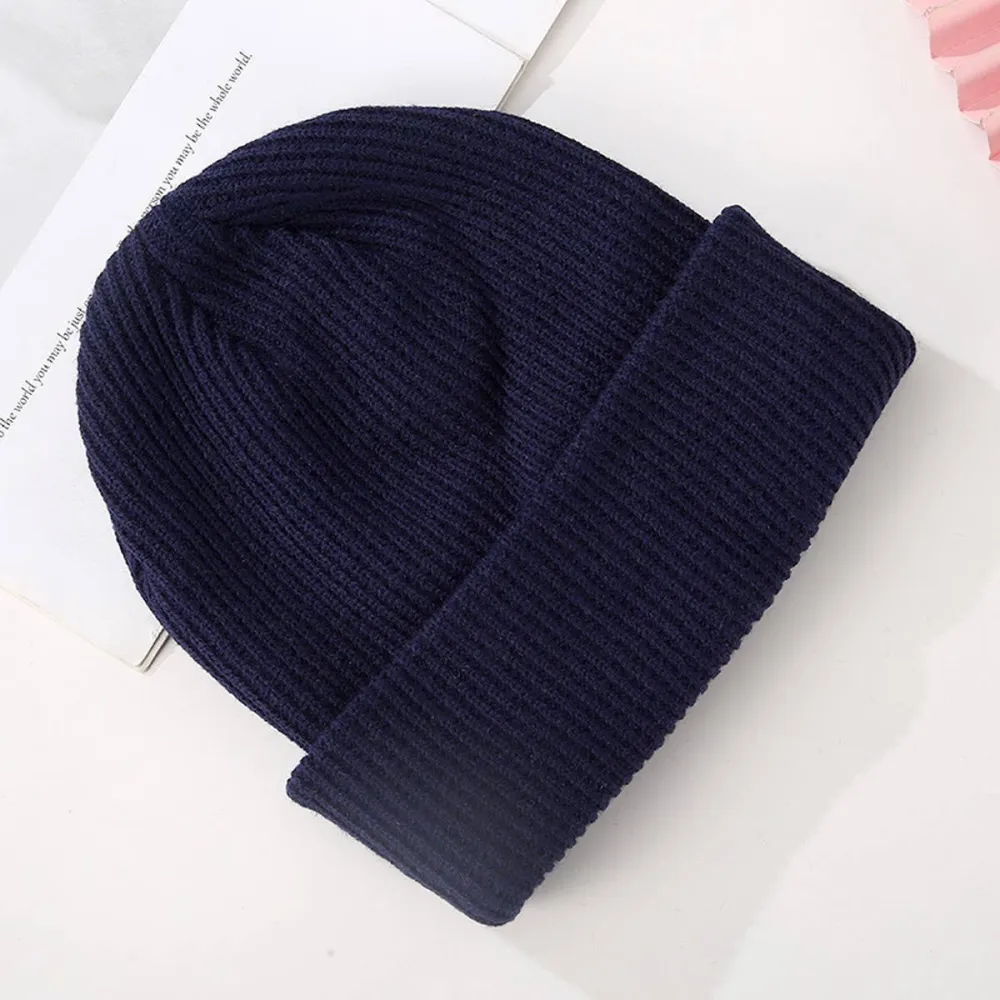 Faux Fur Knit Beanie