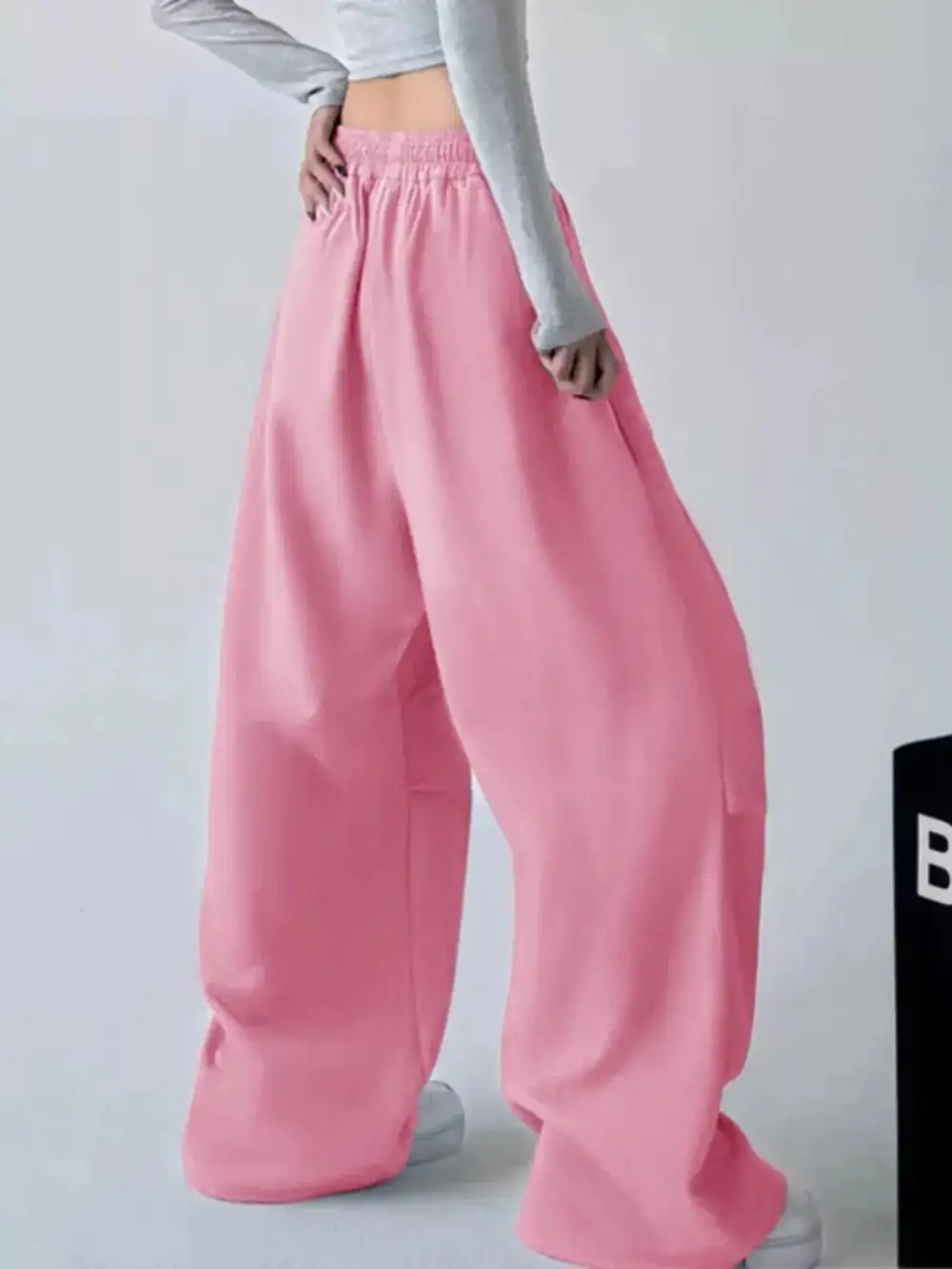 Wide Leg Modern Trousers