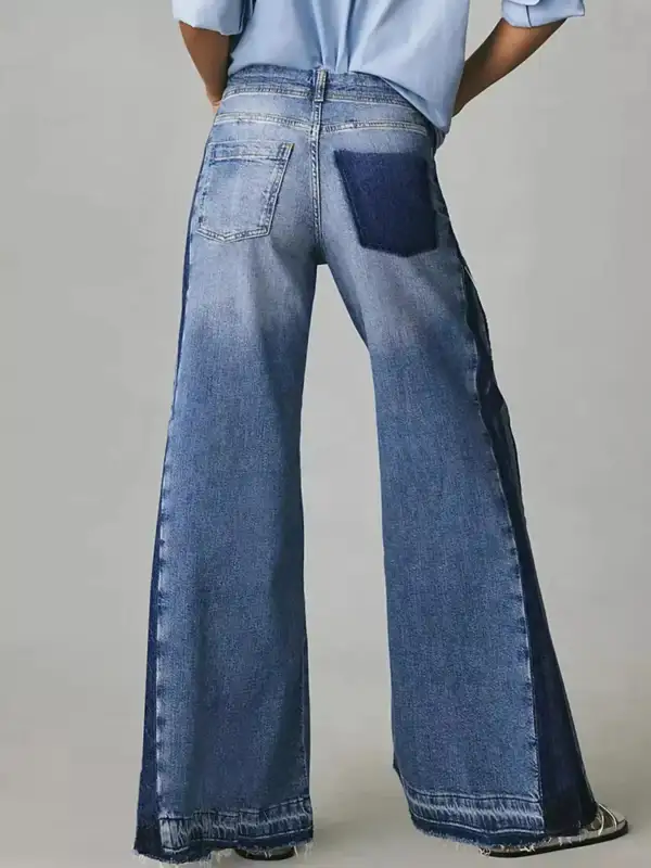 Washed Loose Fit Denim Jeans