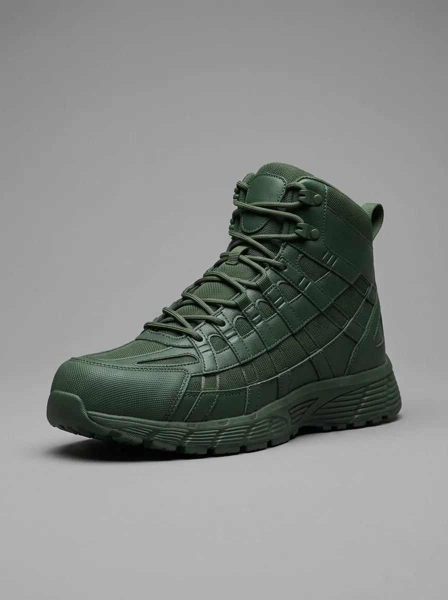 Men's Multi-Panel Tactical High-Top Work Boots