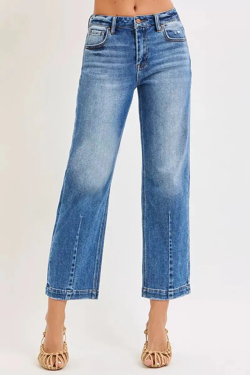 High Rise Boyfriend Jeans