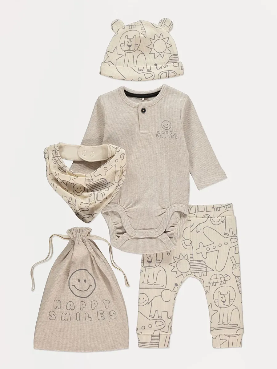 Neutral Happy Smiles 5 Piece Starter Set