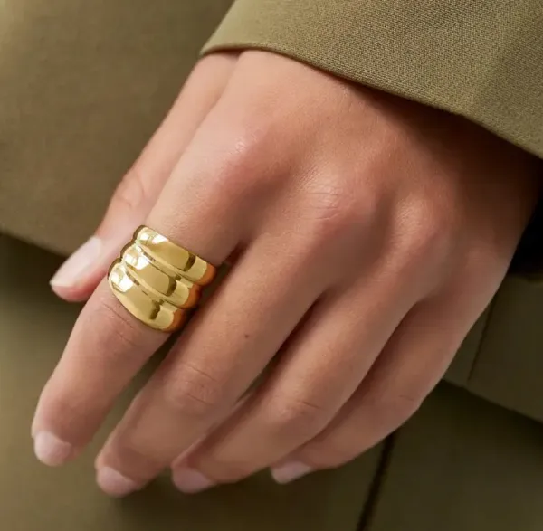 Chunky Layers Ring