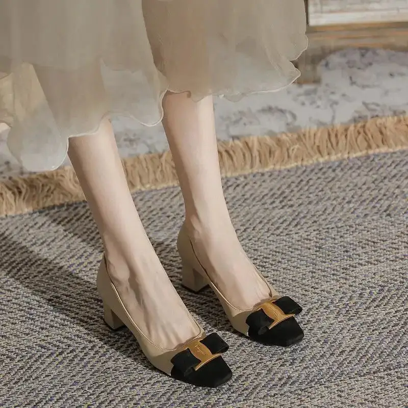 Square Toe Office Ready Everyday Pumps