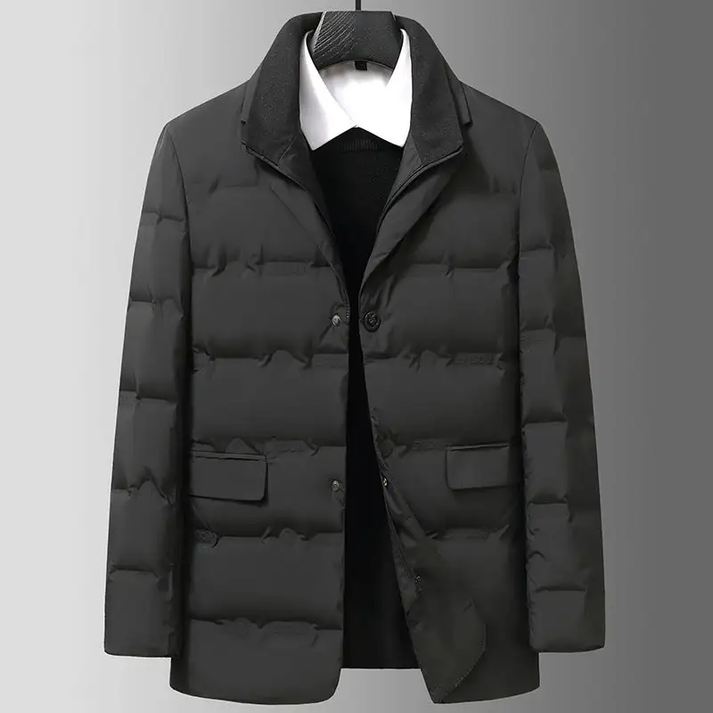 Layered Garment Washed Jacket