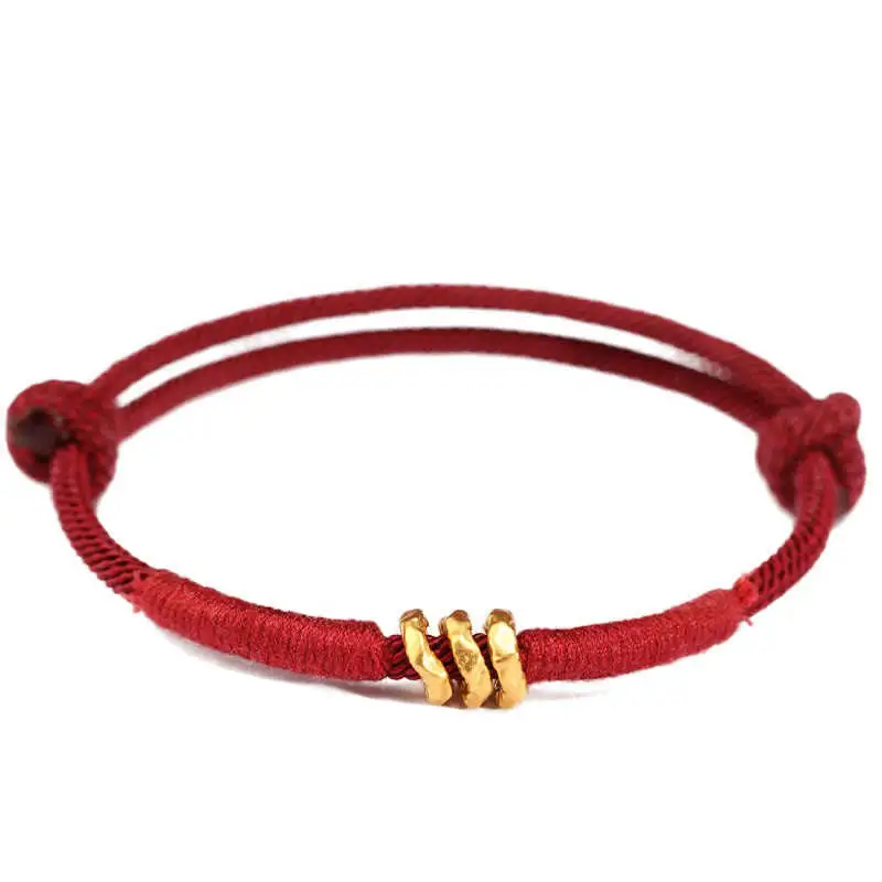 Ring Design Handmade Braided Rope Bracelet Anklet