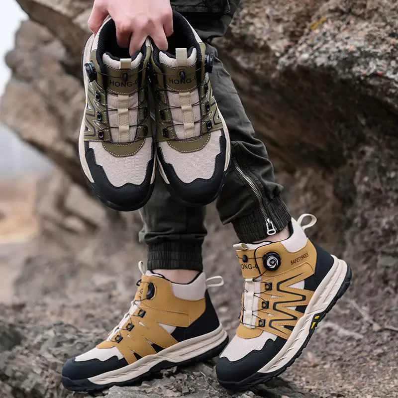 Men's Cushioned Field Work Boots
