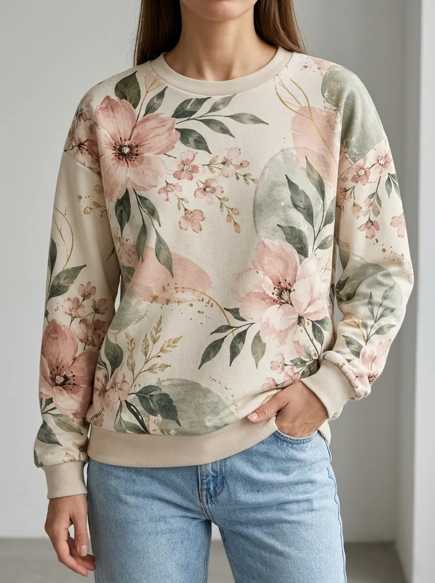 Easygoing Crewneck Pullover