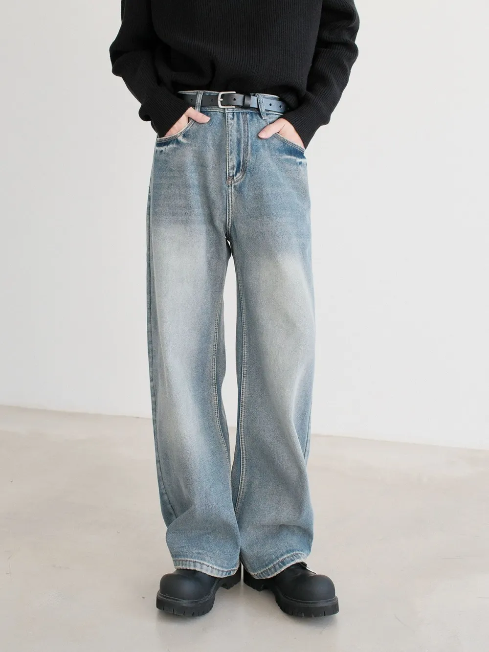 Straight Leg Bootcut Jeans