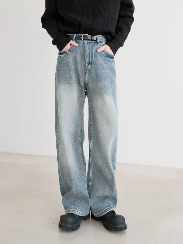 Straight Leg Bootcut Jeans