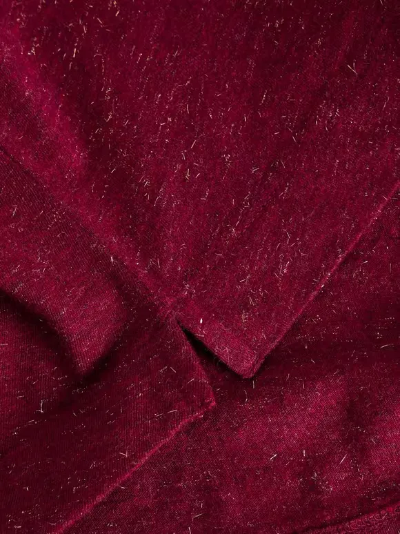 Lapel Sparkle Shirt