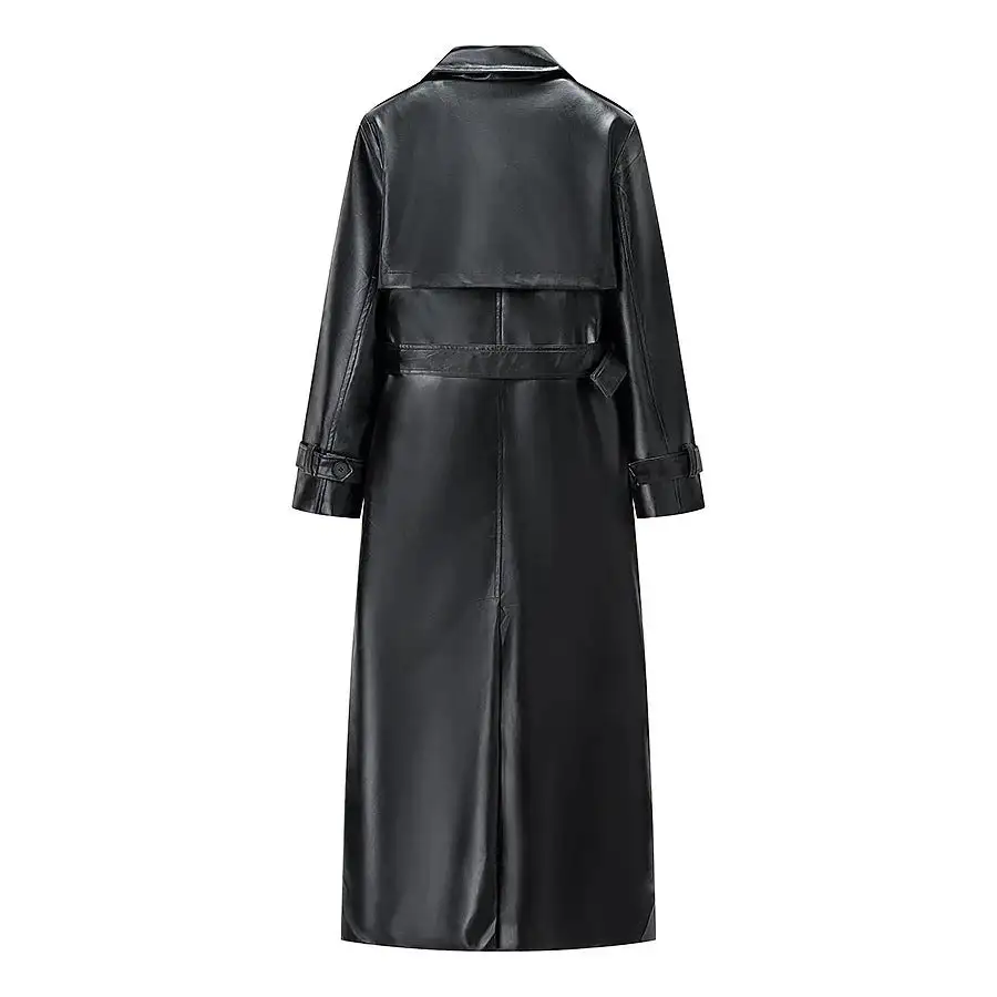 Modern Stand Collar Trench Coat