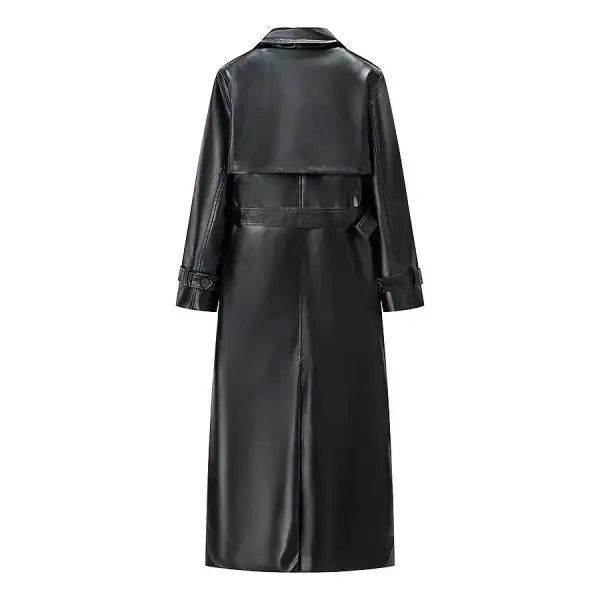 Modern Stand Collar Trench Coat