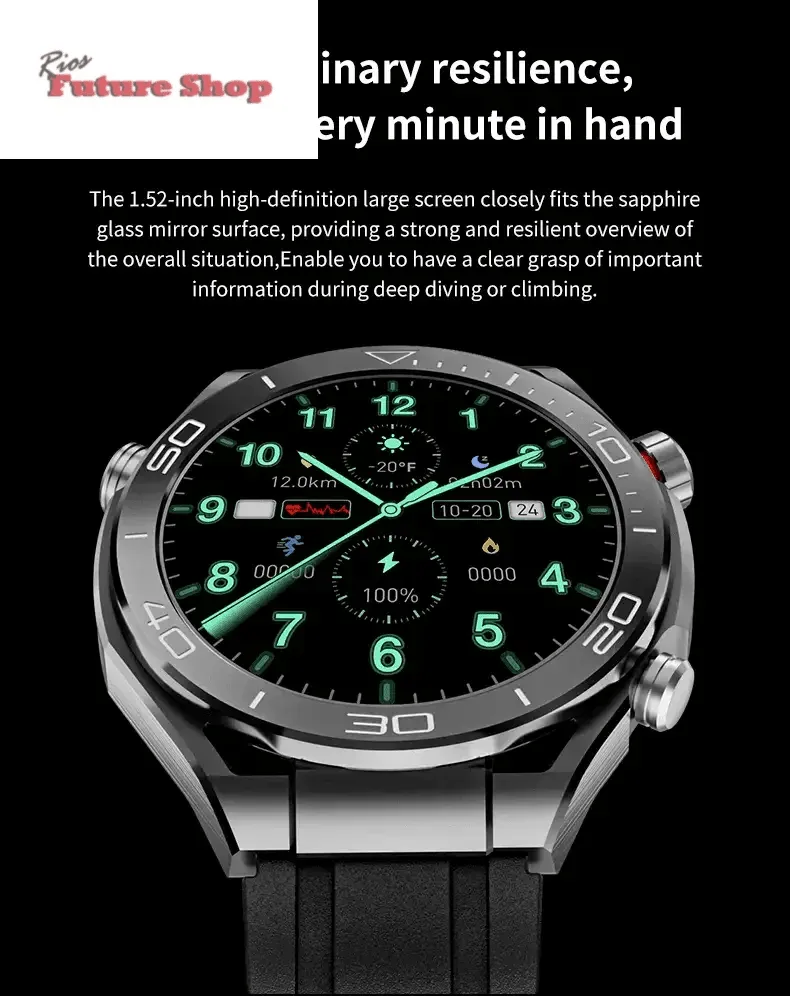 GS Ultimate Full Touch Screen Smartwatch