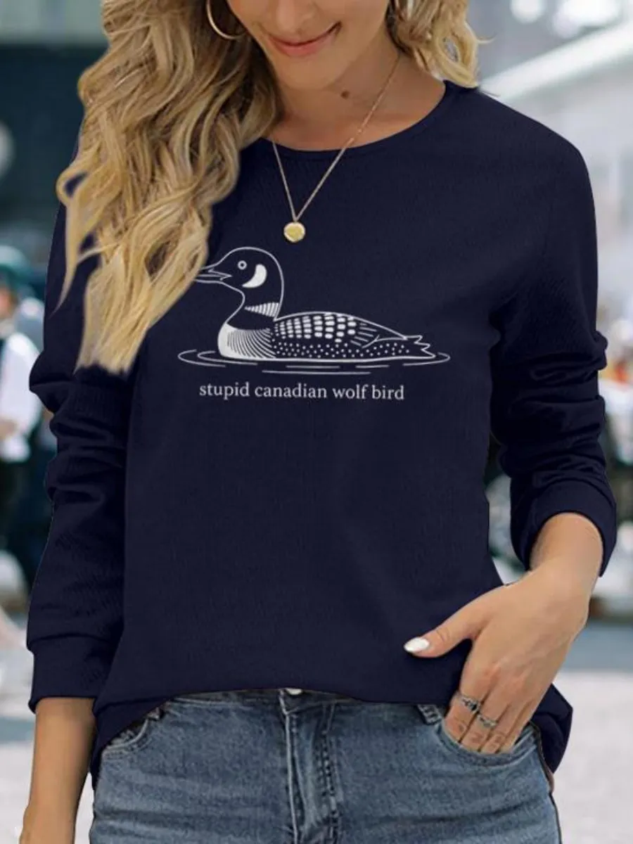 Loon Bird Graphic Tee