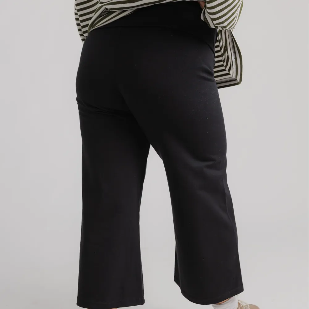 Wide Leg Straight Leg Flow Pants