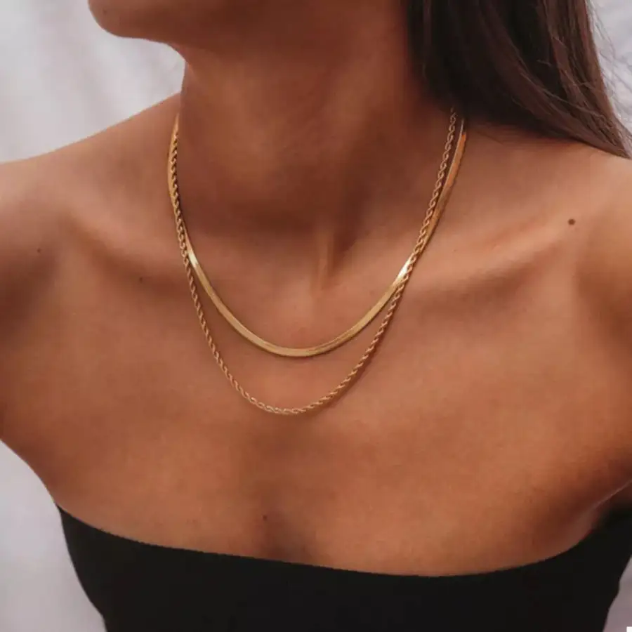 Layered Pendant Necklace