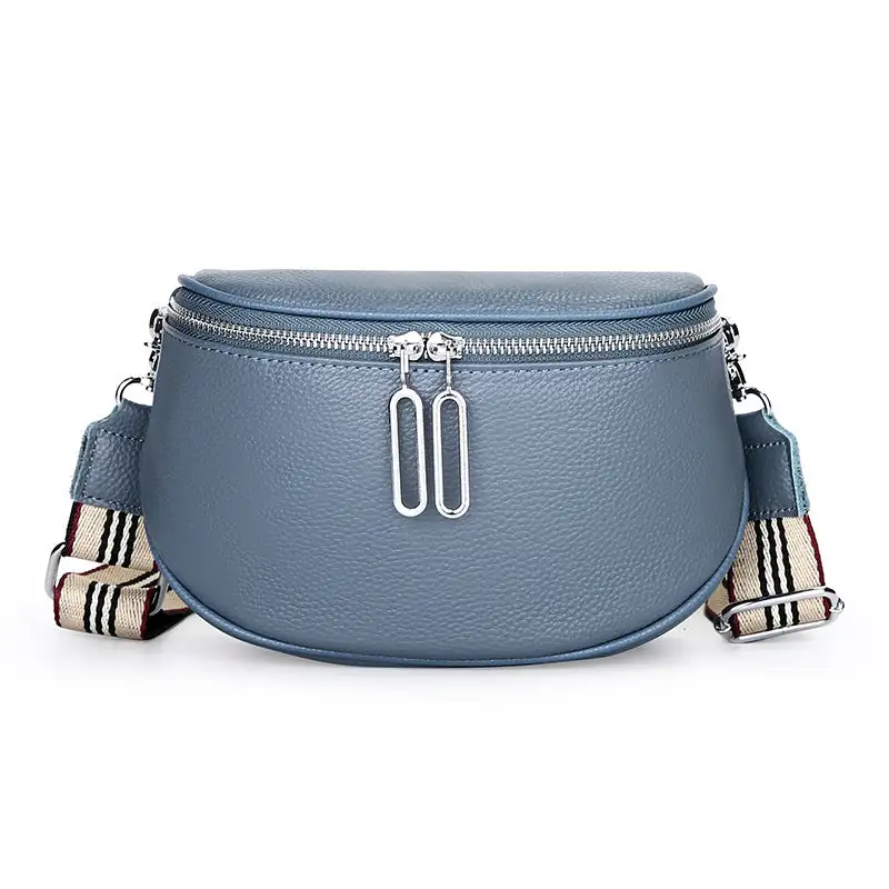 Leather Crossbody Chest Bag