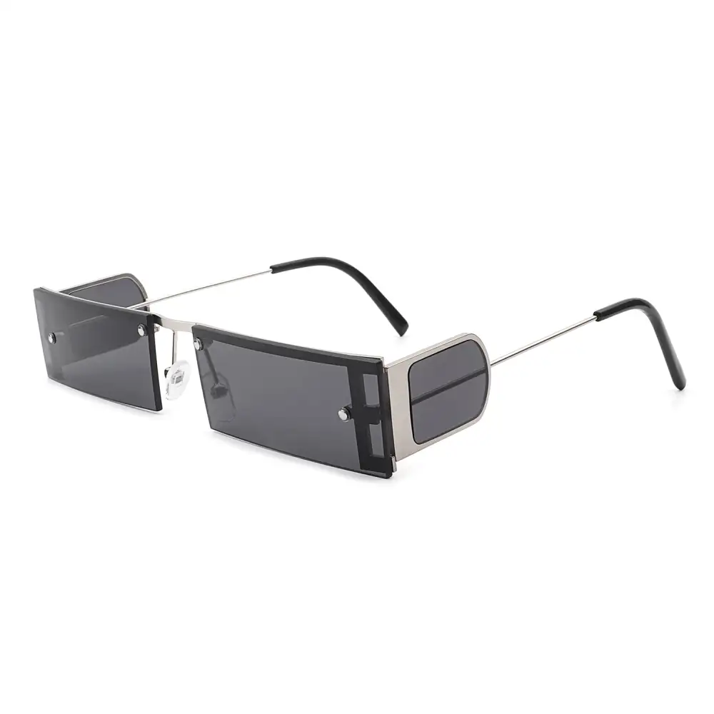 Rectangle Flat Top Frame Sunglasses