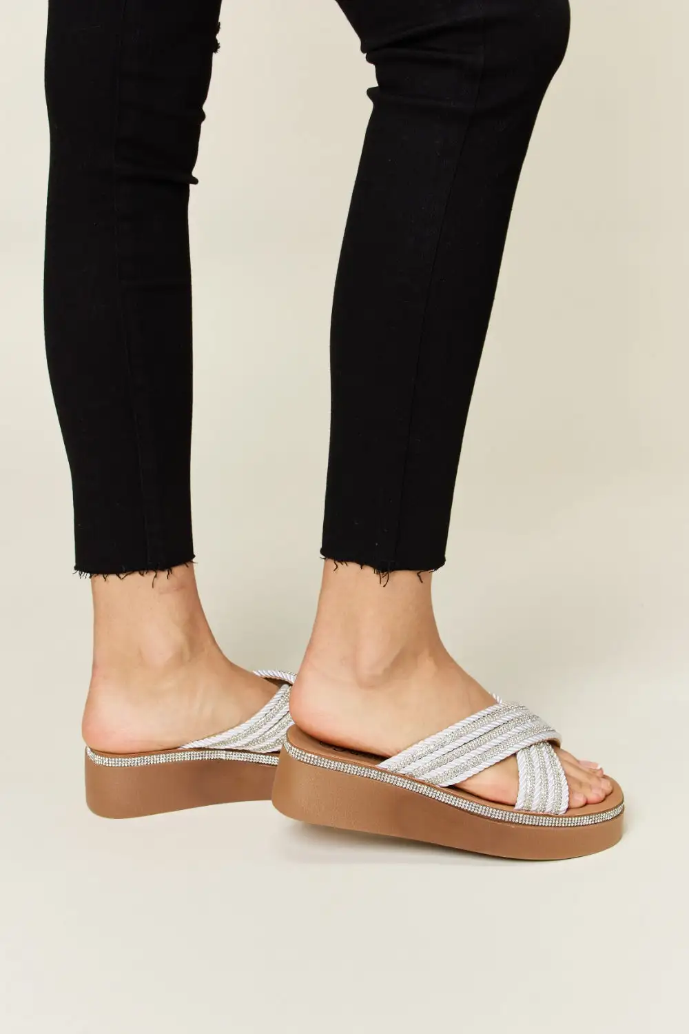 Wedge Platform Heeled Sandals