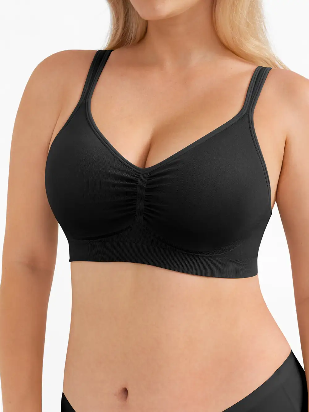 Clean Line Seamless Wireless Comfort Wide Bra