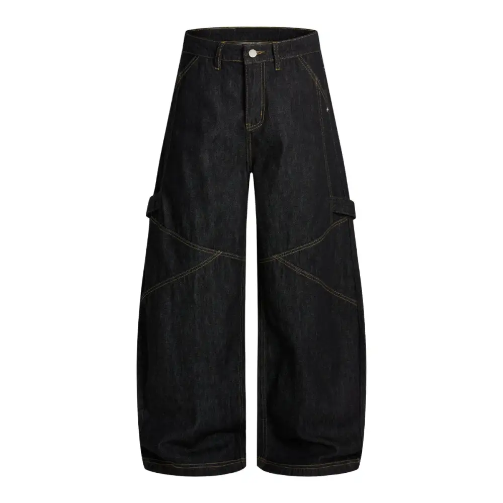 Baggy Relaxed Washed Denim Jeans