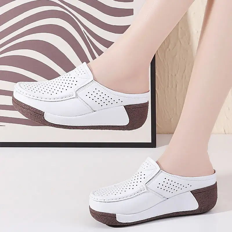 Cushioned Wedge Sandals