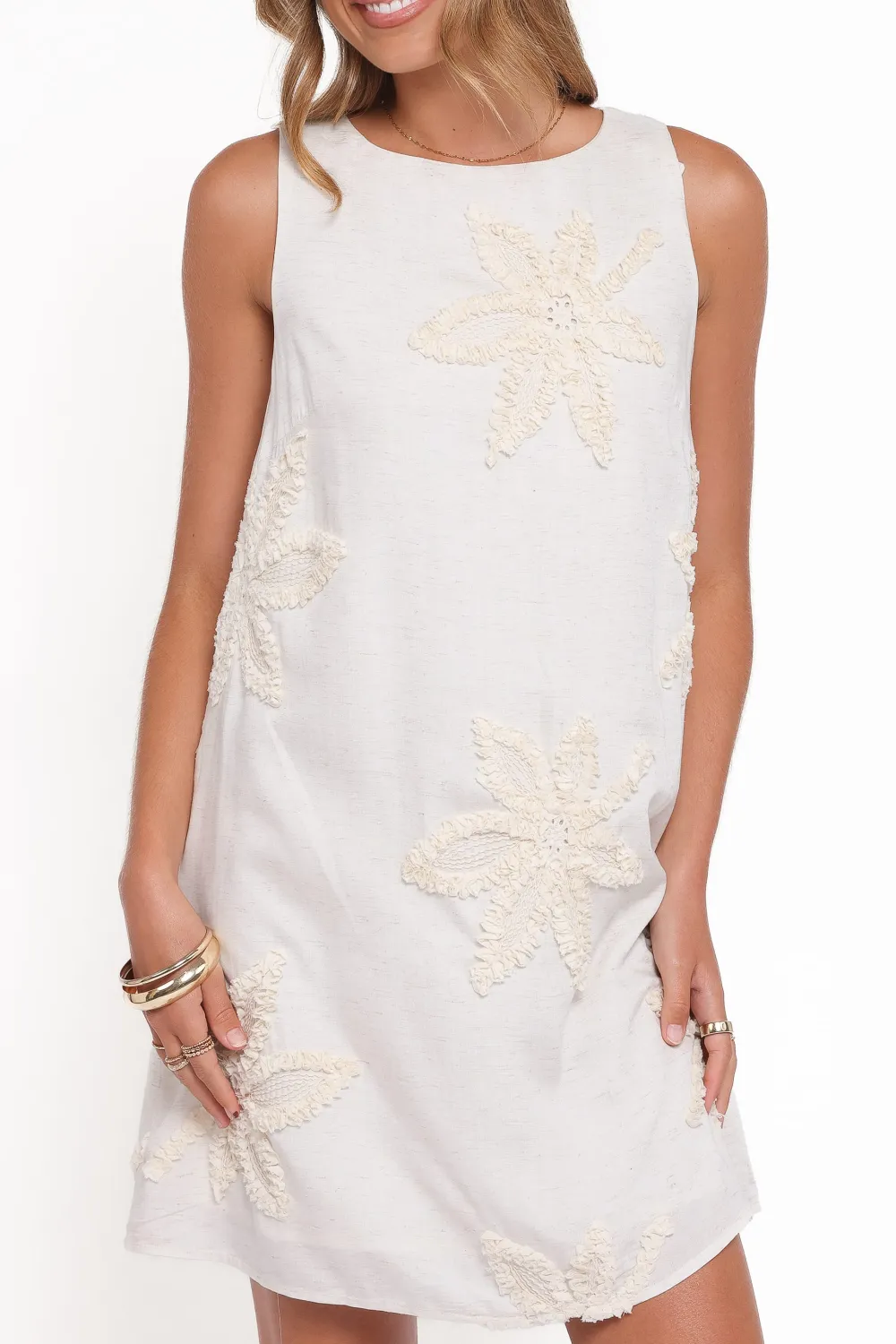 Tunic Round Neck Mini Dress