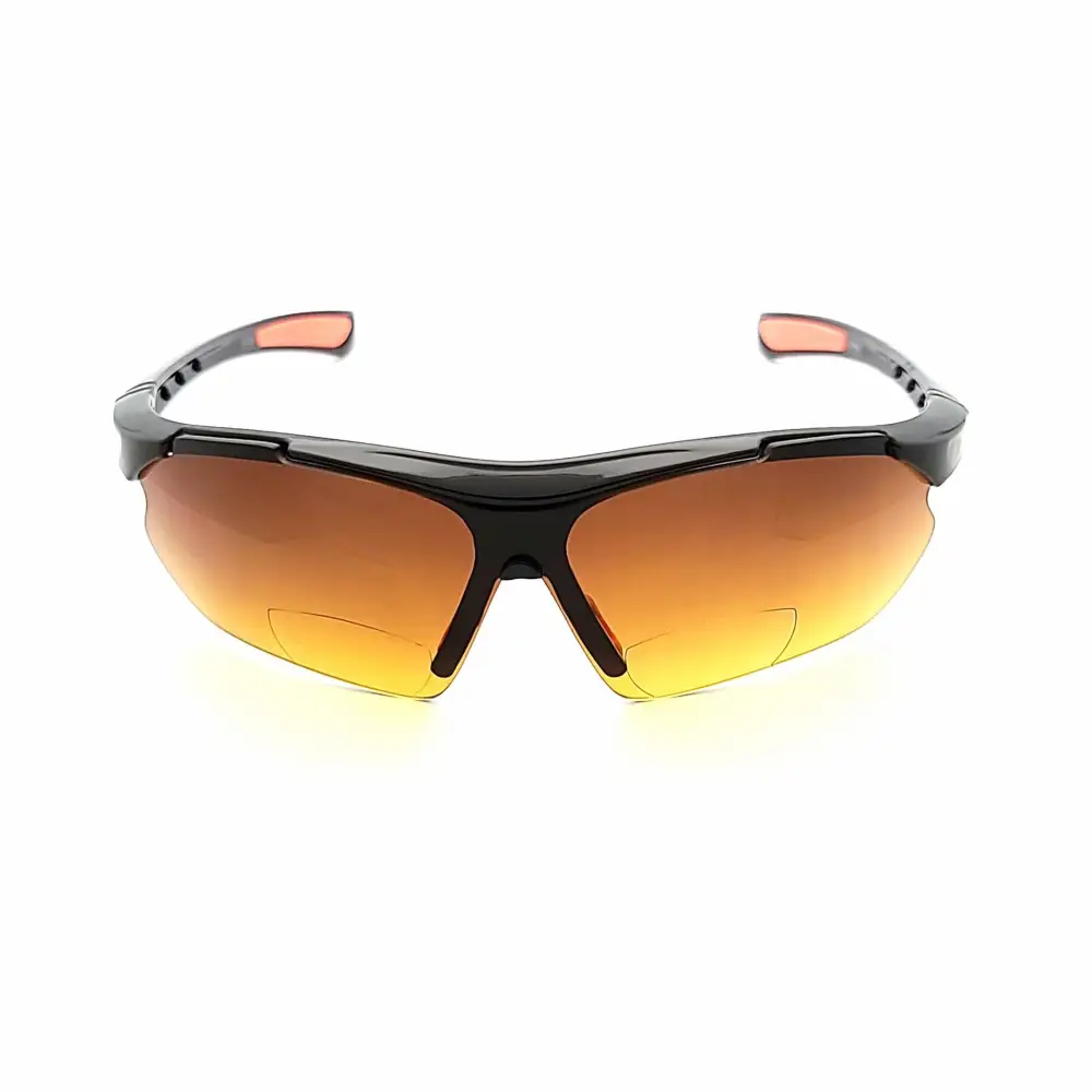 Bifocal Yellow-Tint Reading Glasses
