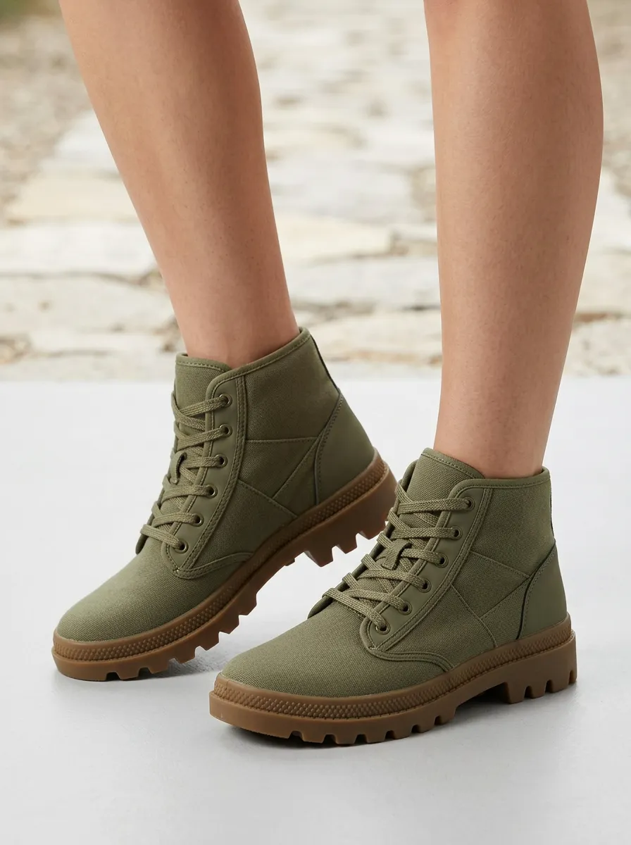 Trail Finish Canvas Hiking Boots