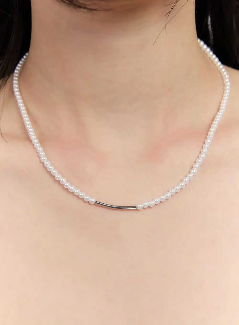Faux Pearl Necklace