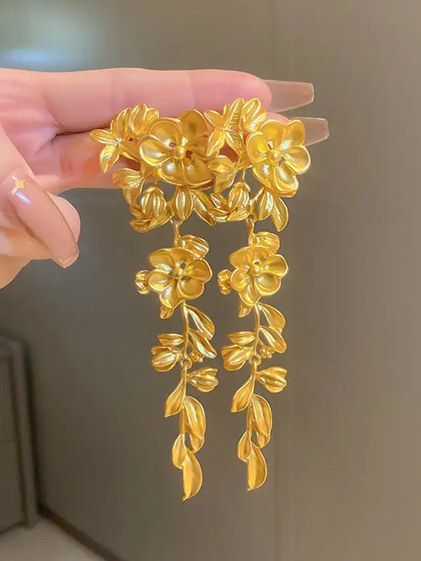 Chic Geometric Drop Earrings