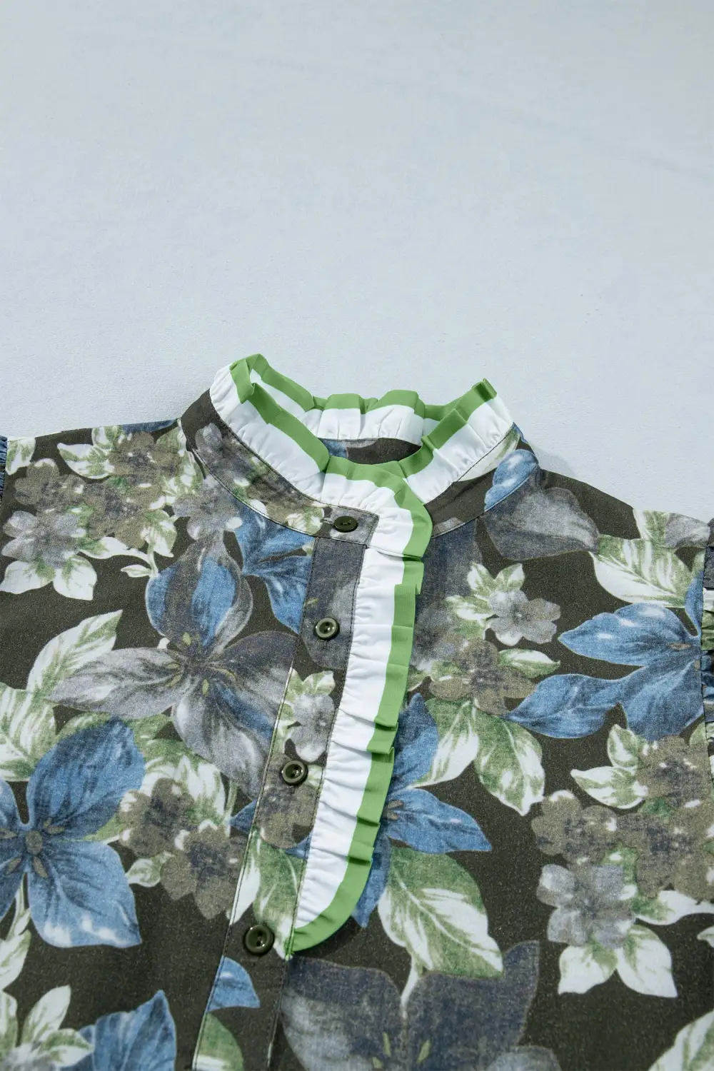 Women's Floral Print Short Sleeve Top